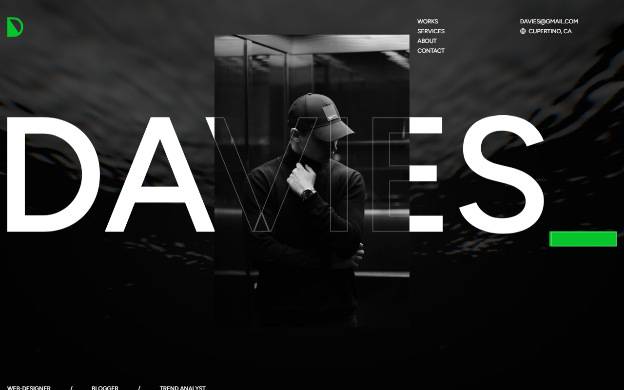 Davies website preview